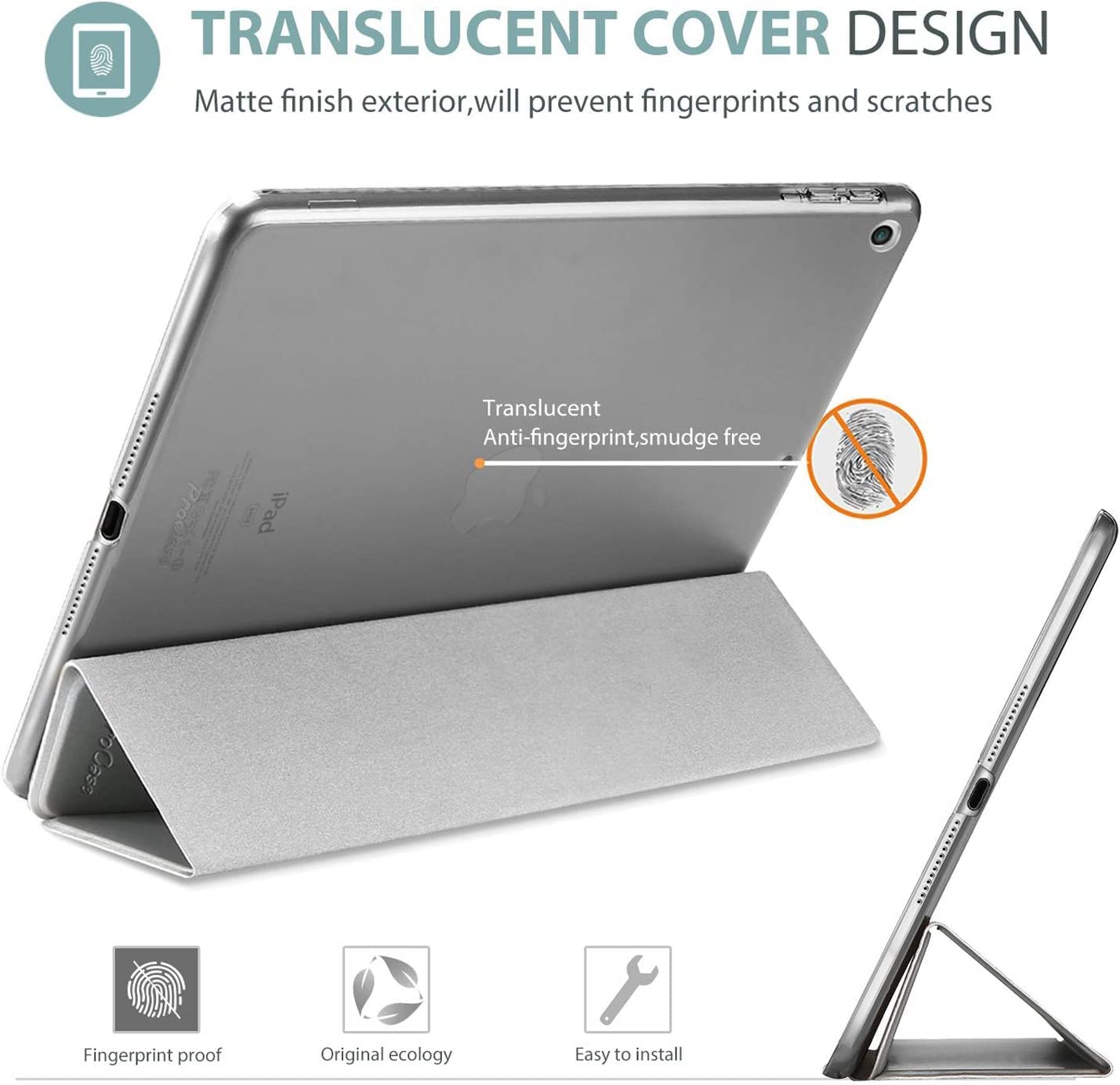 Smart Case for iPad 9.7 5th Generation (2017) A1822, A1823