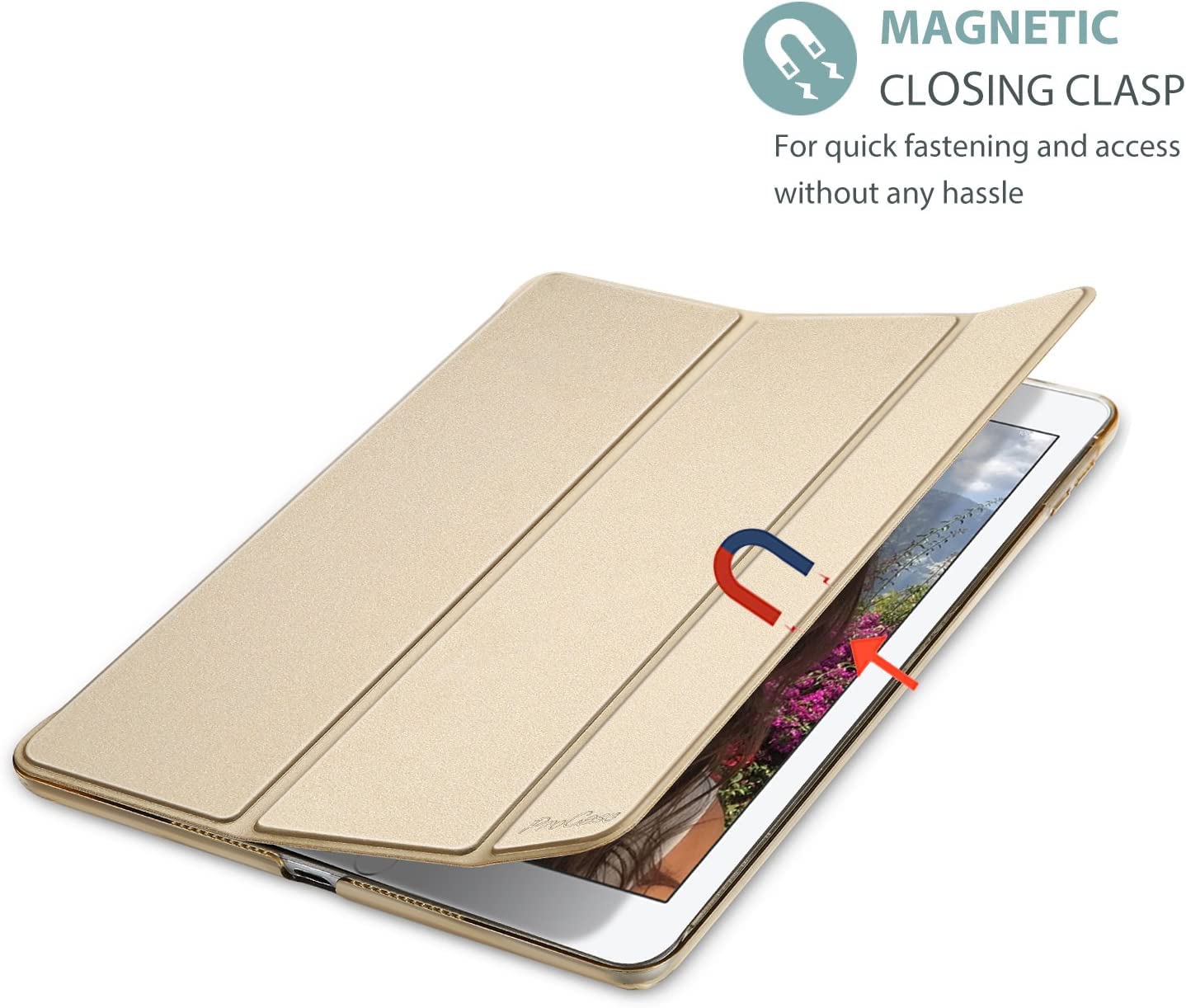 Smart Case for iPad Pro 10.5 (2017) A1701, A1709 - iPad Air 3 (2019) A2152, A2123, A2153, A2154