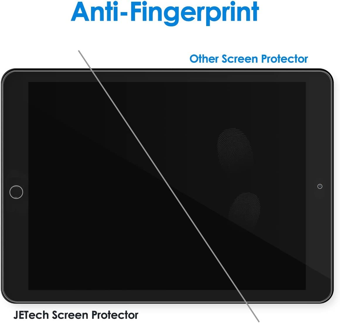 2 Pack Screen Protector for iPad Pro 12.9 2015/2017, Tempered Glass Film Compatible with Apple iPad 12.9 inch (1st / 2nd Generation)