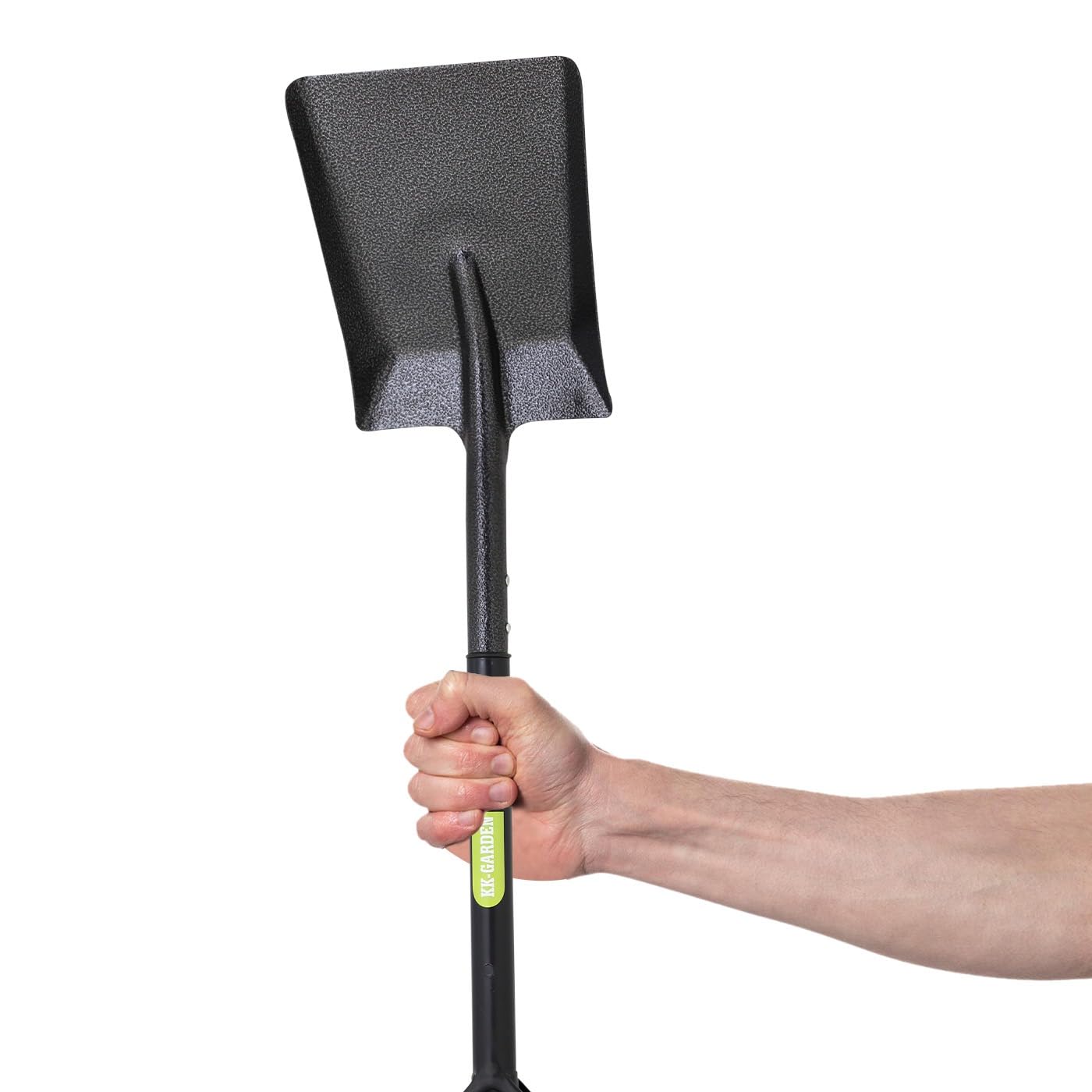 KKTECH Premium Carbon Fiber Spades for Gardening - Durable Garden Spade and Garden Shovel for Efficient Digging and Planting - Black