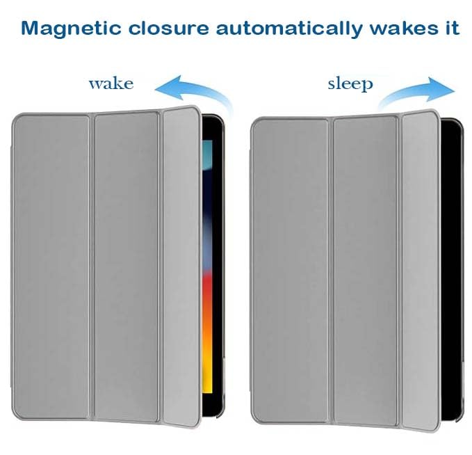 KKTECH iPad 10th Gen Case, Slim Stand Hard Back Shell Cover, Auto Wake/Sleep, Lightweight Durable