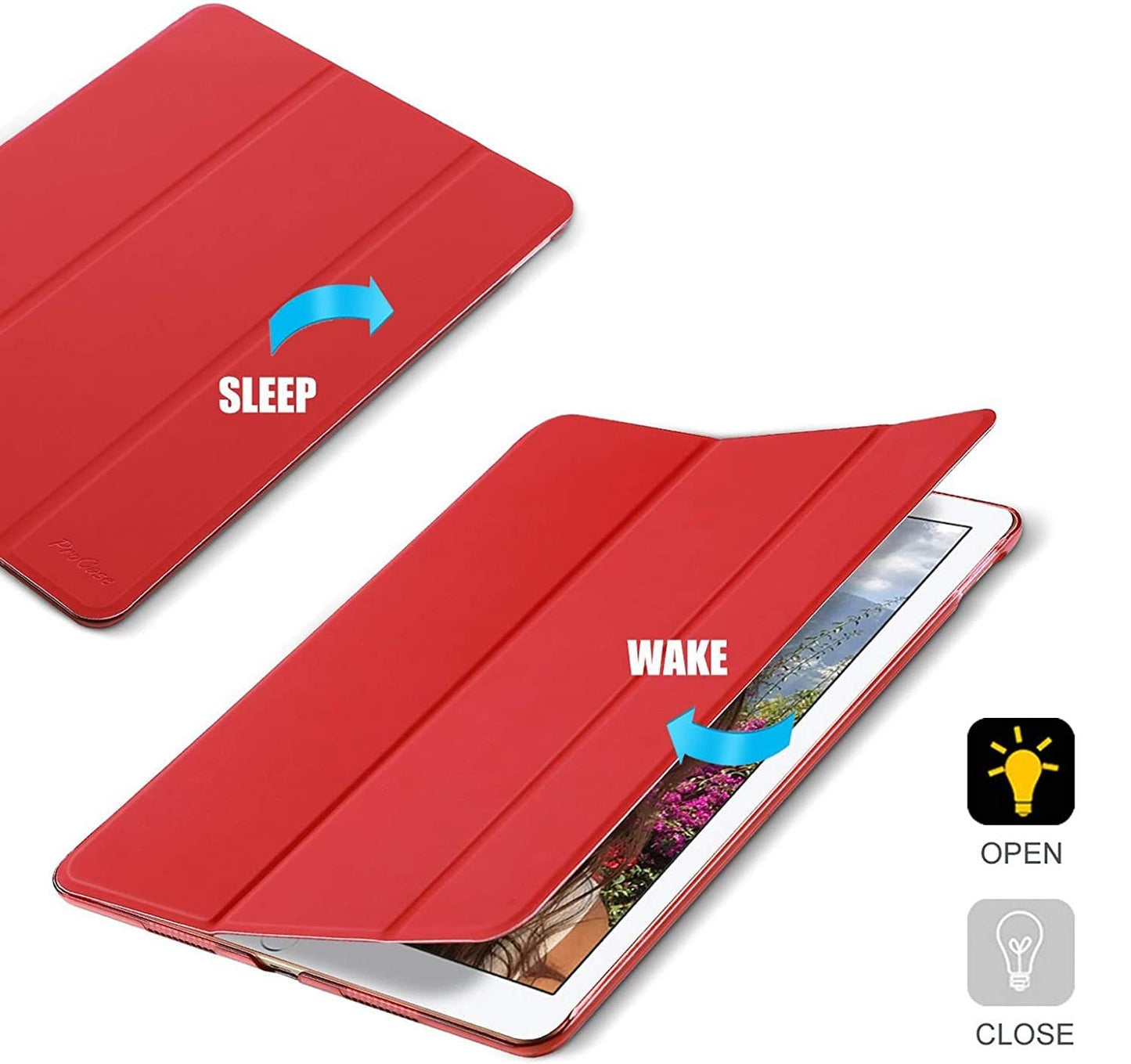 Smart Case for iPad 9.7 5th Generation (2017) A1822, A1823