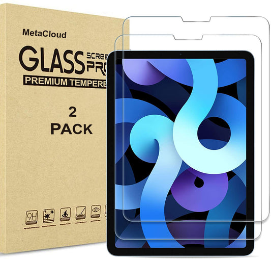 9H Tempered Glass Screen Protector for iPad 12.9 Inch 2022/2021/2020/2018 (6th/5th/4th/3rd) Generation [HD clear Retina Display] [2 PACK]