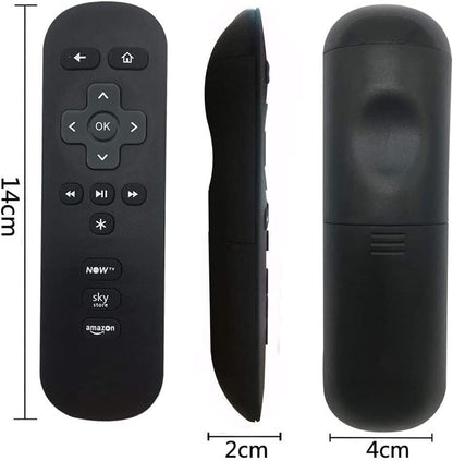 Remote Control Replacement for NOW TV BOX ROKU 1 2 3 EXPRESS SMART BOX SKY TV Smart Box 2400SK 4200SK 4201SK 4500SK (NOT FOR NOW TV SMART STICK)