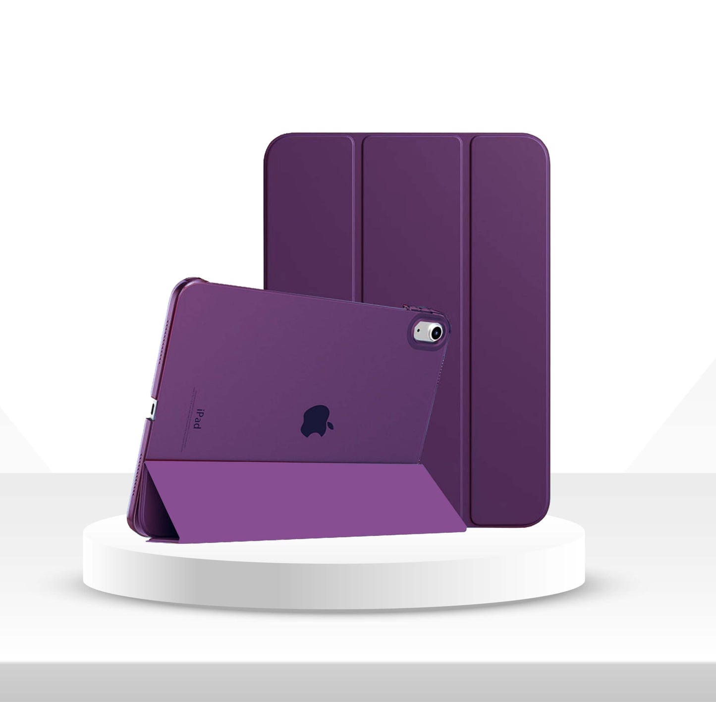 KKTECH iPad 10th Gen Case, Slim Stand Hard Back Shell Cover, Auto Wake/Sleep, Lightweight Durable