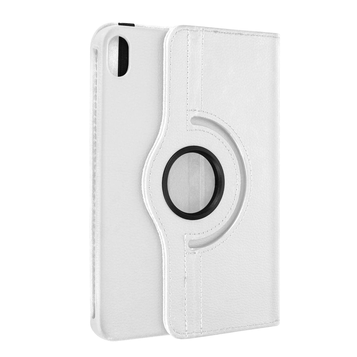 MetaCloud iPad Mini 8.3 2021 6th Generation Case, 360 Degree Rotating PU Leather Protective Multi-Angle Kickstand Folio Hard Back Cover Case for iPad Mini 6th Gen 8.3" 2021 Release