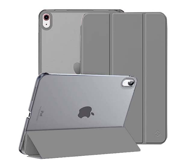 KKTECH iPad 10th Gen Case, Slim Stand Hard Back Shell Cover, Auto Wake/Sleep, Lightweight Durable