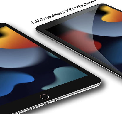 KKTECH Pack of 2 Tempered Glass Screen Protector for iPad Air 3 (10.5 Inch 2019) and iPad Pro 10.5 (2017)