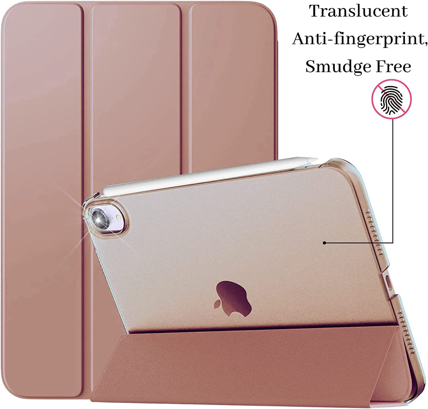 Smart Case for iPad Mini 6 (2021) 8.3 inch A2567 A2568 Magnetic Stand Case with Sleep/Wake Function