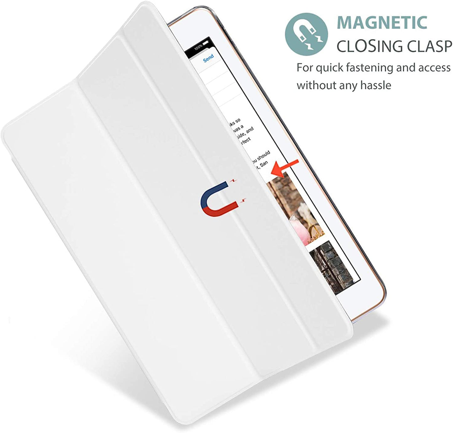 Smart Case for iPad Pro 10.5 (2017) A1701, A1709 - iPad Air 3 (2019) A2152, A2123, A2153, A2154