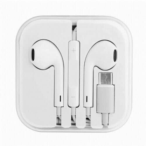 USB C Headphones, In Ear USB C Earphones,Type C Earphone with Microphone and Volume Control Compatible for iPhone/Samsung/Android/MP3/MP4 and More