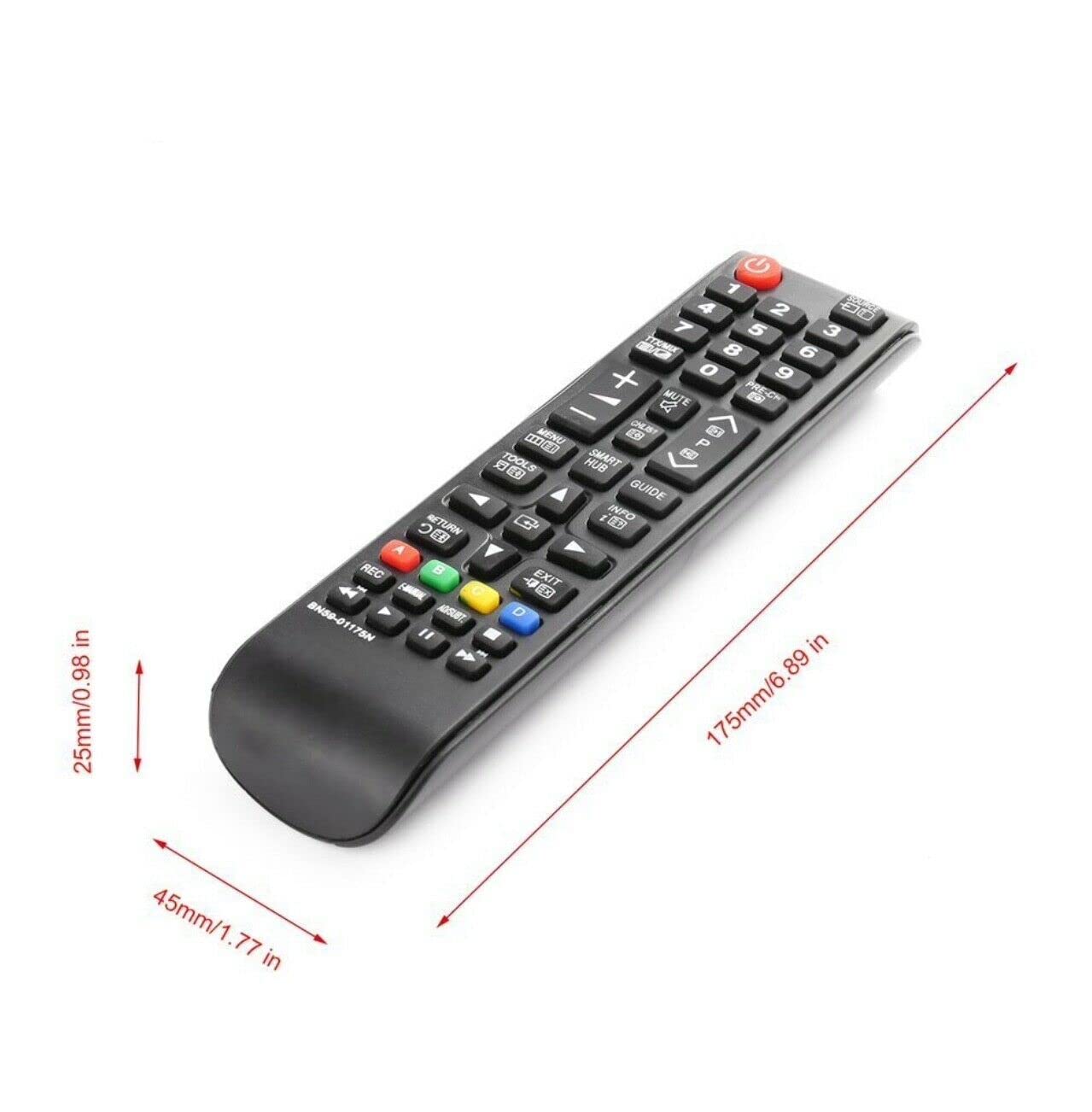 Universal Remote Control BN59-01175N Compatible with all Samsung Smart TV 3D LCD LED