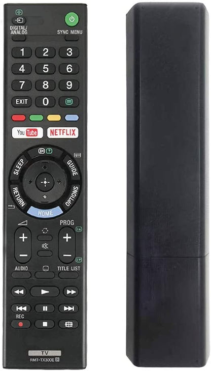Replacement sony tv remote control RMT-TX300E fit for sony bravia tv with Netflix YouTube buttons - Compatible with DL32W660E KDL32W660E KDL40W660E KDL40W660E KD-43X7000E KD43X7000F KD-55X7000E etc