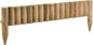 Wooden Garden Edging Border Fence - Picket Fencing Border Fence for Landscaping and Decorative Garden Design - Durable and Weather-Resistant Panels for Outdoor Use 100 L x 6 W x 15 H CM
