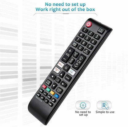 Compatible with TV Remote, Replacement for Smart TV Remote Control with multi-buttons option