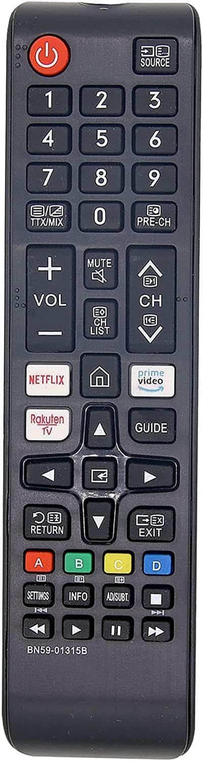 Compatible with TV Remote, Replacement for Smart TV Remote Control with multi-buttons option