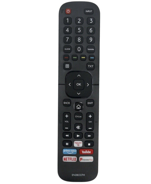 Remote Control Replacement for Hisense EN2BO27H Netflix F-Play RauktenTV Button H55B7100 H55B7300 H55B7500 H55B7510 H65B7100 H65B7300 H65B7500 H65B7510