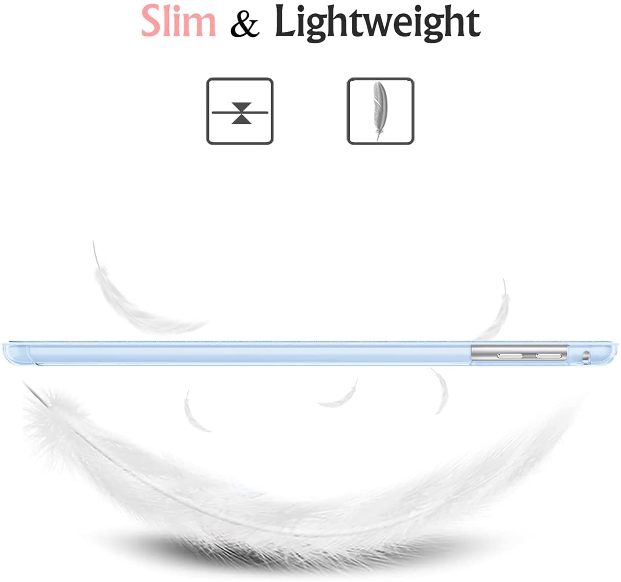 Smart Case for iPad 9.7 6th Generatoin (2018) A1893, A1954