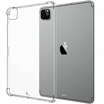 Case Fit for iPad Pro 11 2020&2018, Clear TPU Back Cover, Slim-Fit Shell Case for iPad Pro 11 2020
