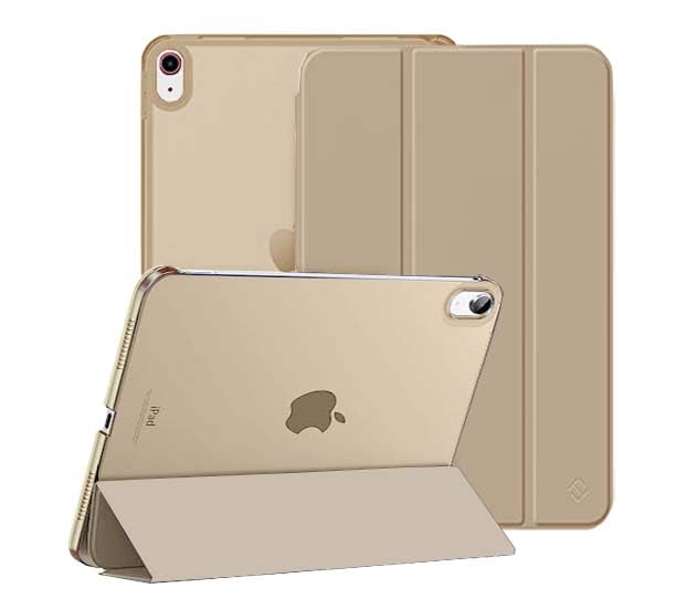 KKTECH iPad 10th Gen Case, Slim Stand Hard Back Shell Cover, Auto Wake/Sleep, Lightweight Durable