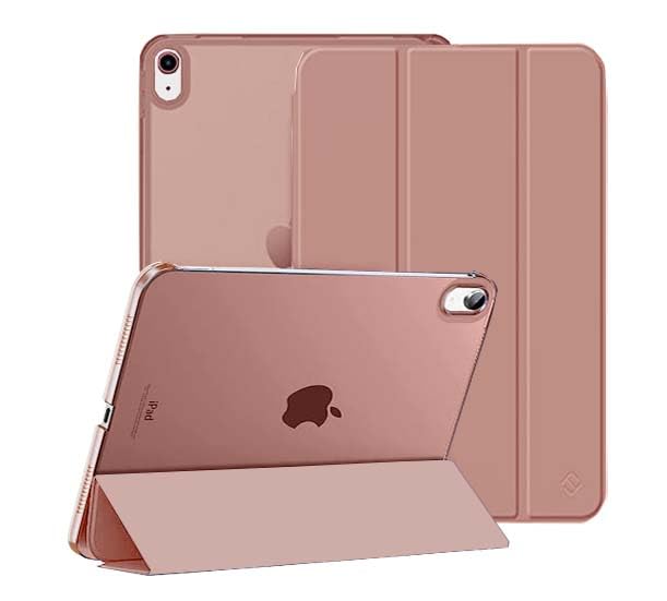 KKTECH iPad 10th Gen Case, Slim Stand Hard Back Shell Cover, Auto Wake/Sleep, Lightweight Durable