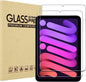 KKTECH Pack of 2 Tempered Glass Screen Protector for iPad Mini 6 8.3" Inch 2021,iPad Mini 6th Generation iPad Mini 2021 [Ultra Clear] [Anti Scratch] [9H Hardness]