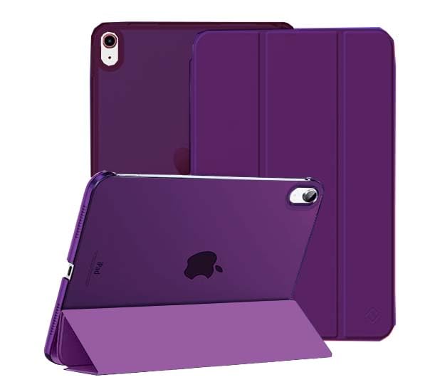 KKTECH iPad 10th Gen Case, Slim Stand Hard Back Shell Cover, Auto Wake/Sleep, Lightweight Durable