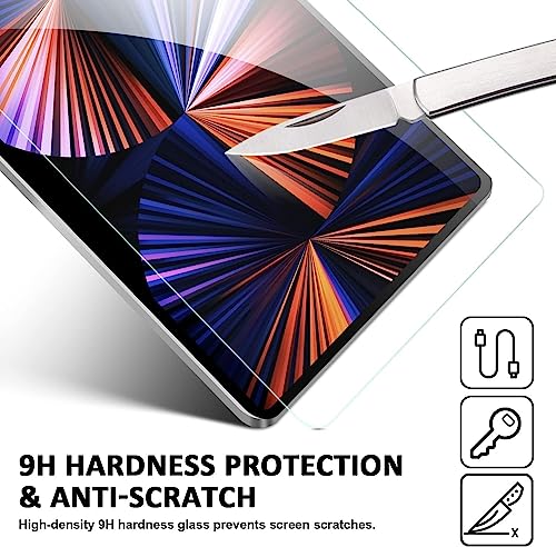 KKTECH iPad 10th generation screen protector 10.9 inch 2022, Tempered Glass iPad screen protector 10th Generation Screen Film Clear Guard for iPad 10 [2 PACK]