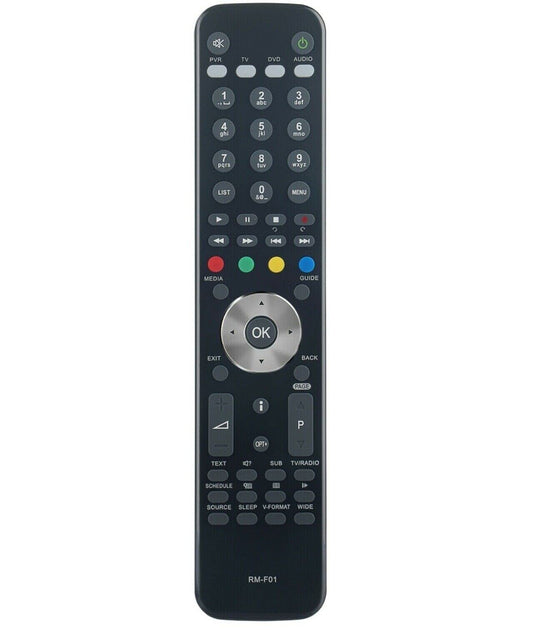 RM-F01 REMOTE CONTROL FOR HUMAX HDR FREESAT BOX HD-FOX T2 FOXSAT NEW REPLACEMENT