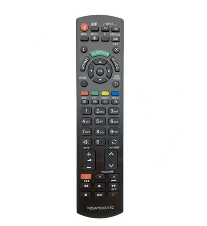 PANASONIC TV REMOTE CONTROL N2QAYB000752 3D VIERA INTERNET SMART TV REPLACEMENT for RM-D1170 TX-P42GTS31 TX-P42GTX34 TX-P42ST30 TX-P42ST31 TX-P42ST32 TX-P42ST33 TX-P42UT30