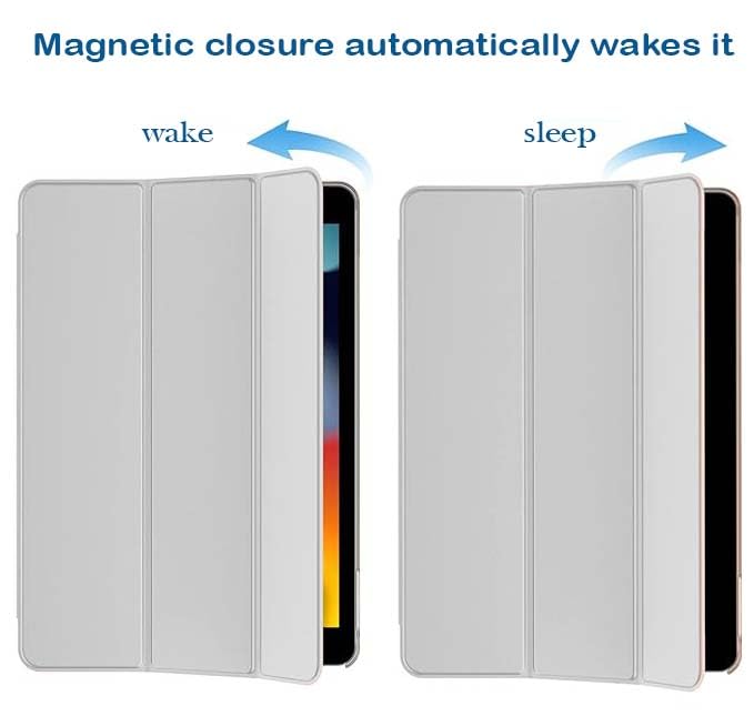 KKTECH iPad 10th Gen Case, Slim Stand Hard Back Shell Cover, Auto Wake/Sleep, Lightweight Durable