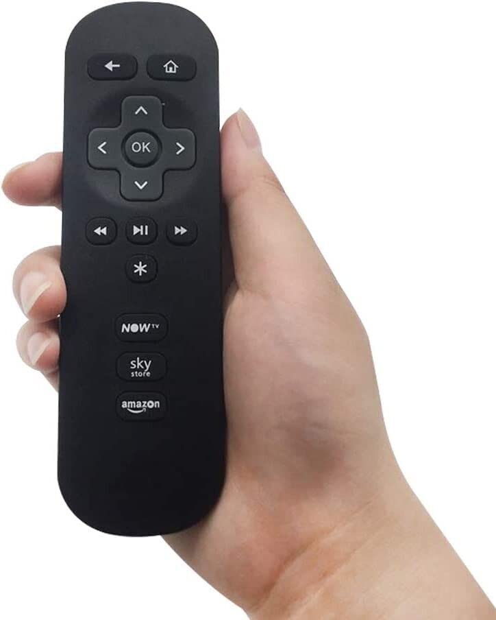 Remote Control Replacement for NOW TV BOX ROKU 1 2 3 EXPRESS SMART BOX SKY TV Smart Box 2400SK 4200SK 4201SK 4500SK (NOT FOR NOW TV SMART STICK)