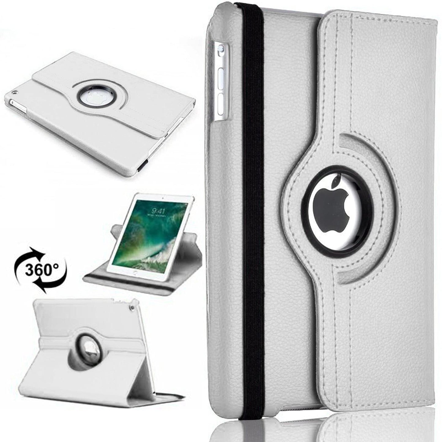 360 Rotate Case for iPad Pro 10.5 (2017) A1701, A1709 - iPad Air 3 (2019) A2152, A2123, A2153, A2154