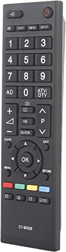 Replacement Remote Control Compatible with Toshiba TV CT-90326 CT-90380 CT-90336 CT-90351 - Universal Remote Control