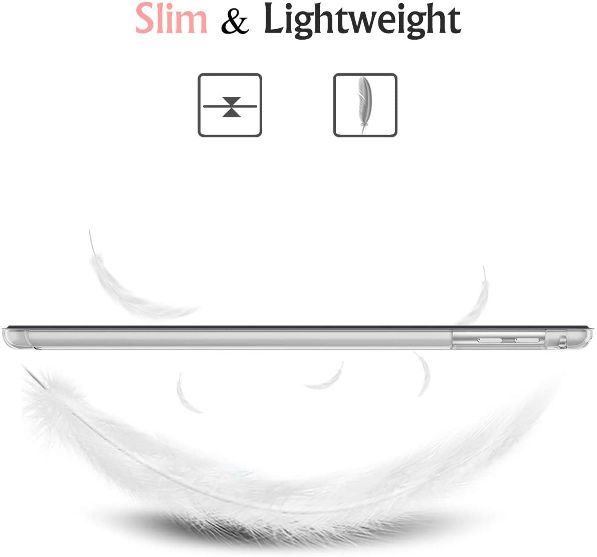 Smart Case for iPad 9.7 6th Generatoin (2018) A1893, A1954