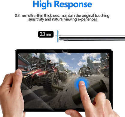 2 Pack Screen Protector Compatible with Samsung Galaxy Tab A7 (10.4-Inch, 2020 Model, SM-T500/ T505/ T507), Tempered Glass Film