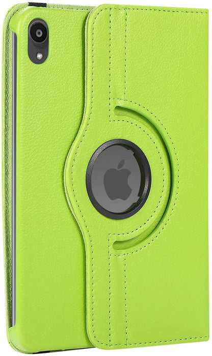 MetaCloud iPad Mini 8.3 2021 6th Generation Case, 360 Degree Rotating PU Leather Protective Multi-Angle Kickstand Folio Hard Back Cover Case for iPad Mini 6th Gen 8.3" 2021 Release