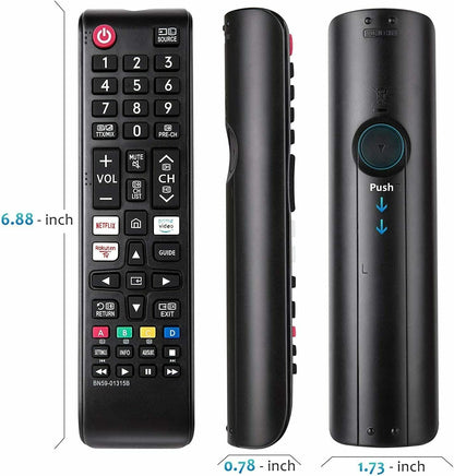 Compatible with TV Remote, Replacement for Smart TV Remote Control with multi-buttons option
