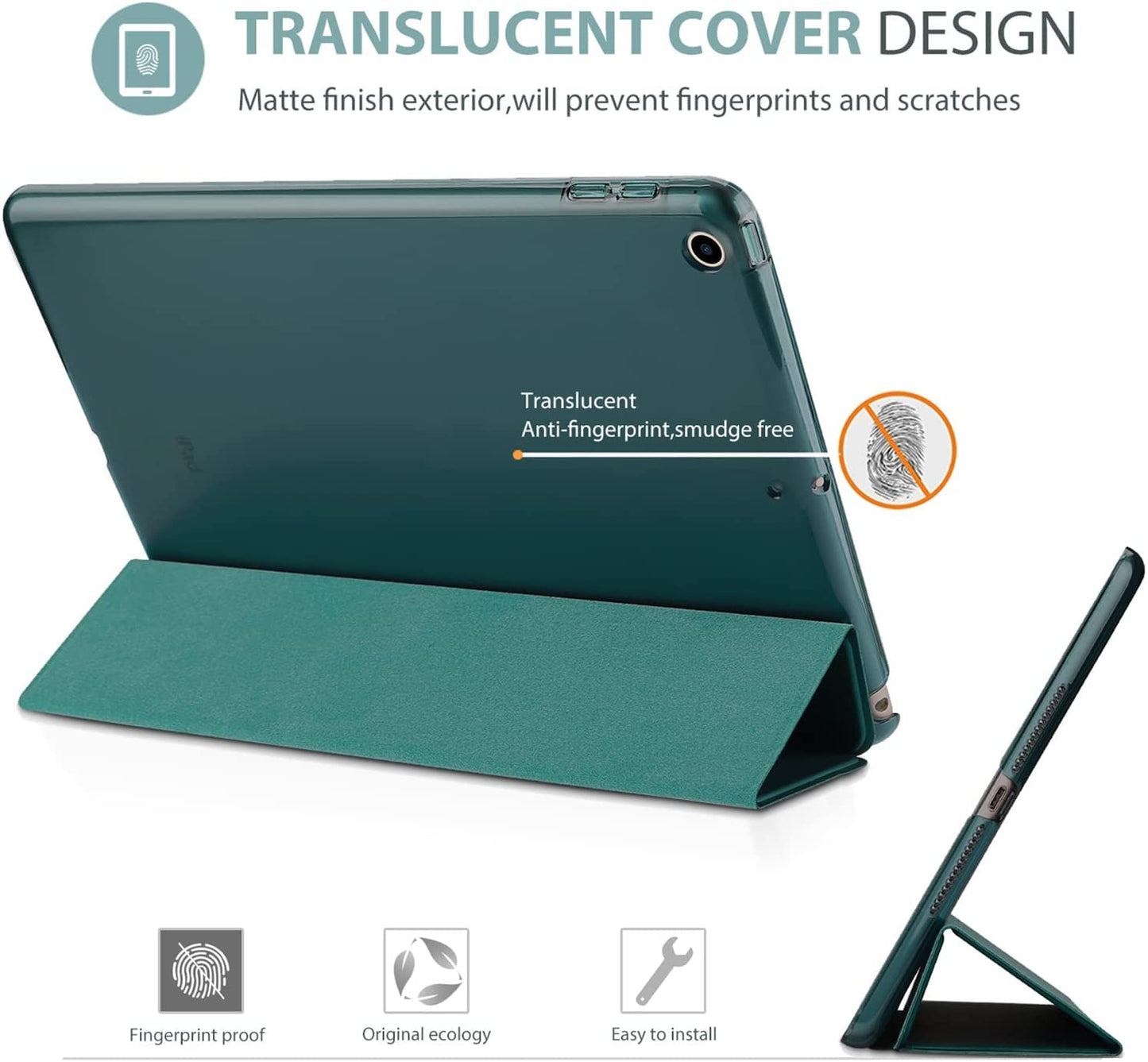 Smart Case for iPad 9.7 6th Generatoin (2018) A1893, A1954