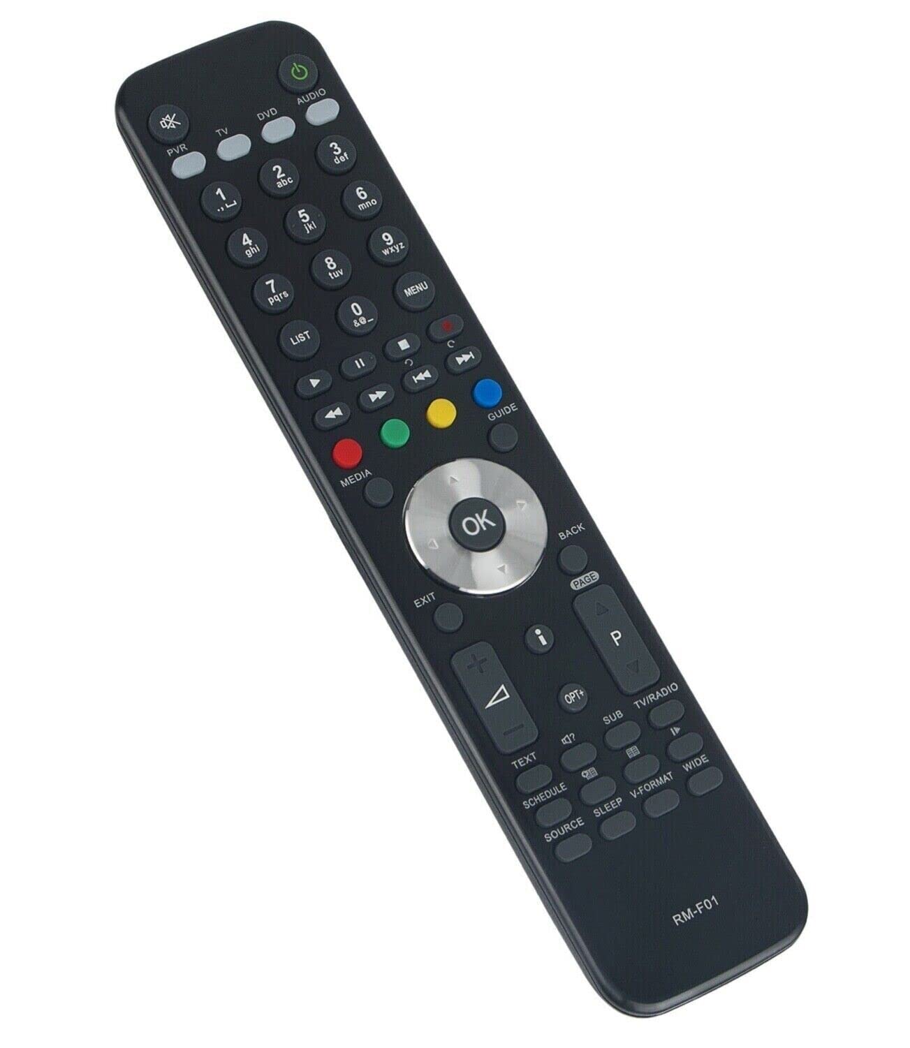RM-F01 REMOTE CONTROL FOR HUMAX HDR FREESAT BOX HD-FOX T2 FOXSAT NEW REPLACEMENT
