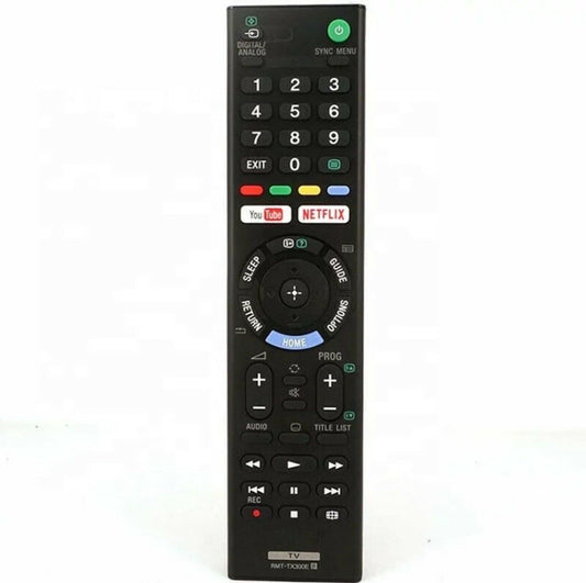 Replacement sony tv remote control RMT-TX300E fit for sony bravia tv with Netflix YouTube buttons - Compatible with DL32W660E KDL32W660E KDL40W660E KDL40W660E KD-43X7000E KD43X7000F KD-55X7000E etc