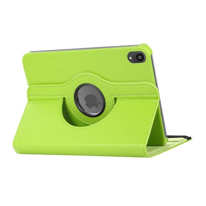 MetaCloud iPad Mini 8.3 2021 6th Generation Case, 360 Degree Rotating PU Leather Protective Multi-Angle Kickstand Folio Hard Back Cover Case for iPad Mini 6th Gen 8.3" 2021 Release