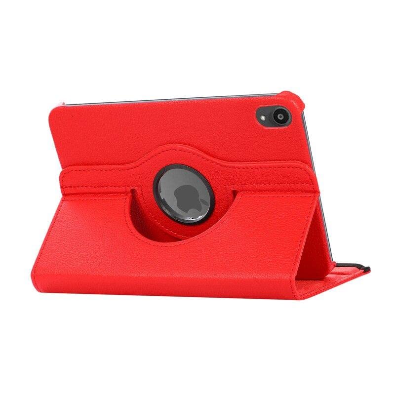 MetaCloud iPad Mini 8.3 2021 6th Generation Case, 360 Degree Rotating PU Leather Protective Multi-Angle Kickstand Folio Hard Back Cover Case for iPad Mini 6th Gen 8.3" 2021 Release