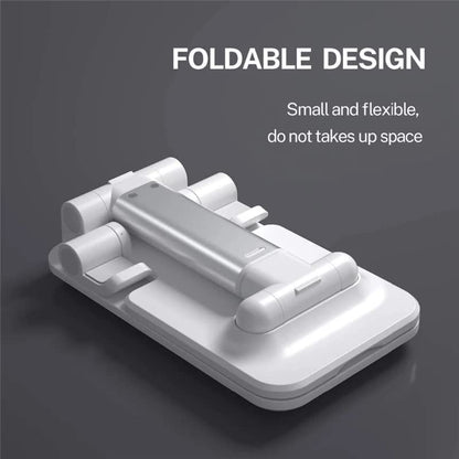 Tablet Phone Stand - Adjustable Compact Portable Stable Desktop Cradle Dock-Extendable for iPhone, Tablet etc