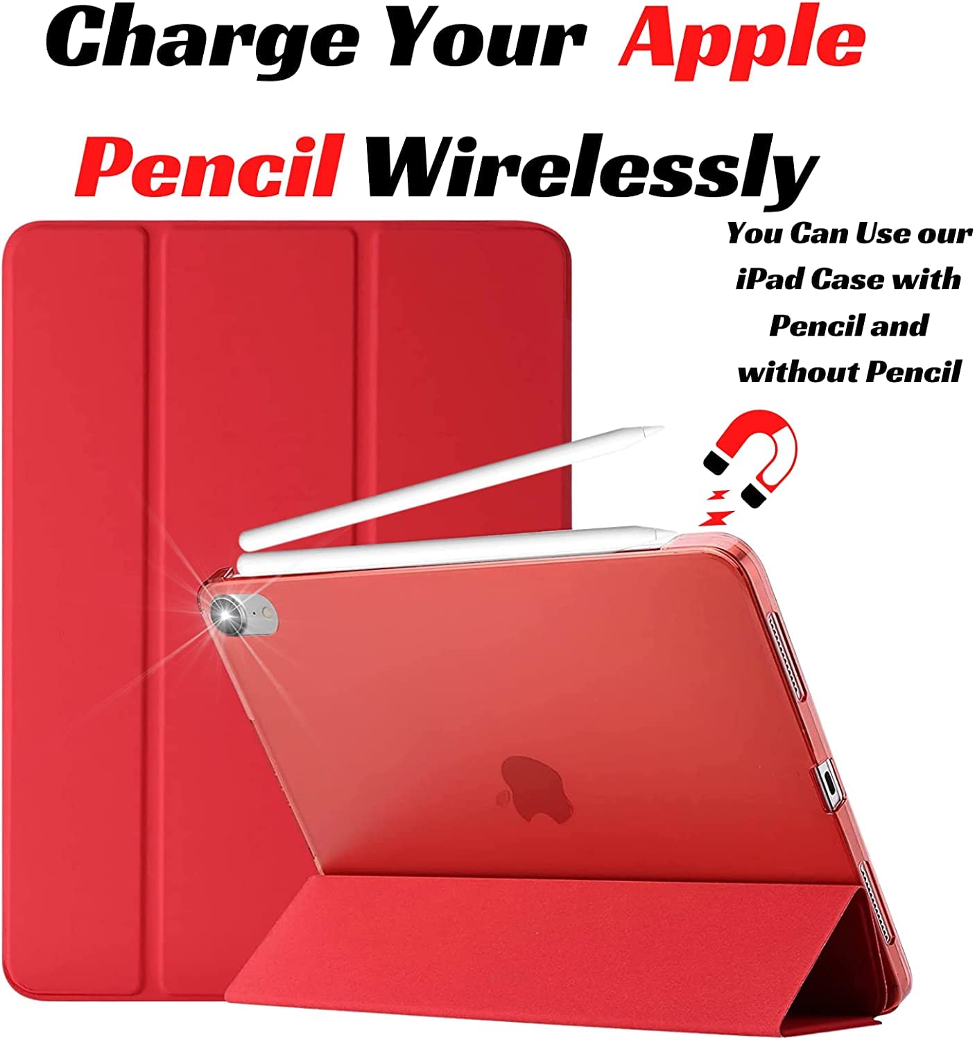 Smart Case for iPad Mini 6 (2021) 8.3 inch A2567 A2568 Magnetic Stand Case with Sleep/Wake Function