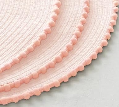 KKTECH Round Braided Placemats Set Of 4 For Dining Table, Waterproof and Washable Circle Table Mats - Non-Slip Heat-Resistant Vinyl Place Mats - 15 Inches Diameter