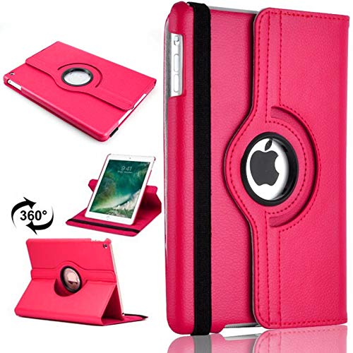 360 Rotate Case for iPad 9th/8th/7th Generation (2021, 2020, 2019) A2197, A2200, A2198, A2270, A2428, A2429, A2430, A2602, A2604 A2603, A2605