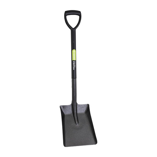 KKTECH Premium Carbon Fiber Spades for Gardening - Durable Garden Spade and Garden Shovel for Efficient Digging and Planting - Black