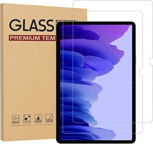 2 Pack Screen Protector Compatible with Samsung Galaxy Tab A7 (10.4-Inch, 2020 Model, SM-T500/ T505/ T507), Tempered Glass Film