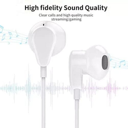 USB C Headphones, In Ear USB C Earphones,Type C Earphone with Microphone and Volume Control Compatible for iPhone/Samsung/Android/MP3/MP4 and More